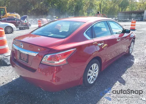 2015 Nissan Altima 2.5 S из США, поврежденный, VIN 1N4AL3AP7FC423860